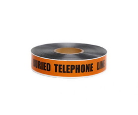 NMC DTOTC Caution: Buried Telephone Cable Below Defender Detectable Warning Tape